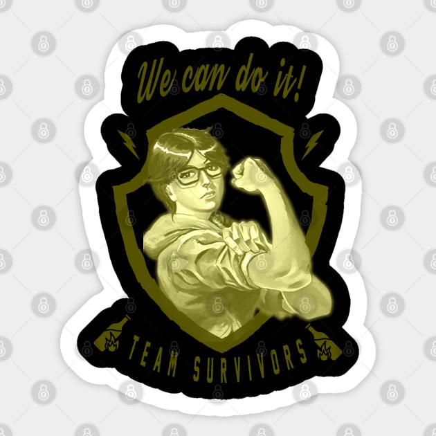 We can do it! Sticker by CyndraSuzuki